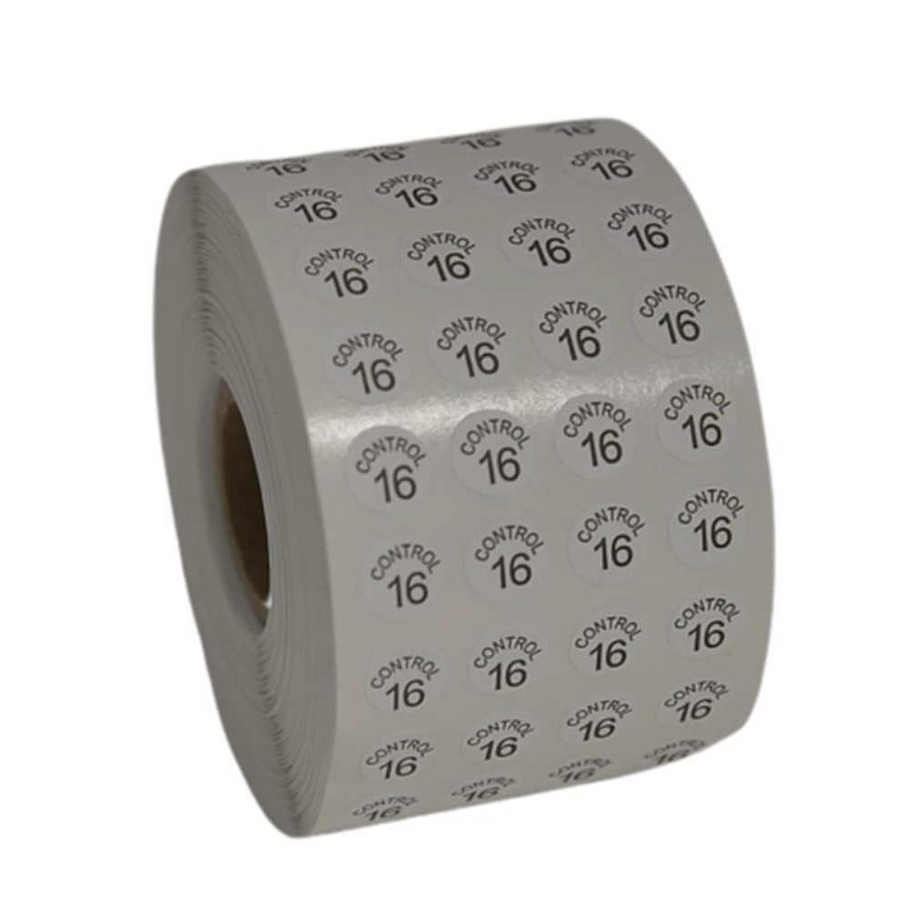 KONTROL ETİKETİ 16 NO (1 RULO 10.000 ADET)