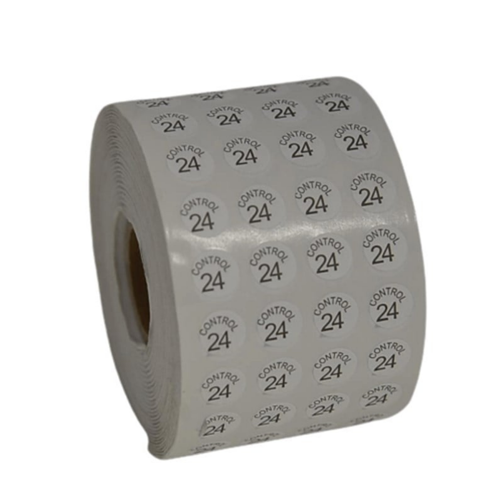KONTROL ETİKETİ 24 NO (1 RULO 10.000 ADET)