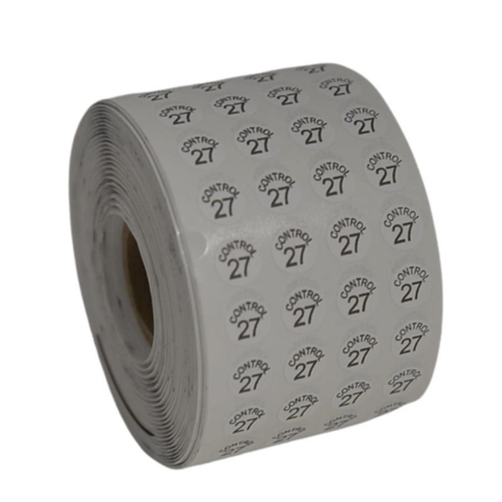 KONTROL ETİKETİ 27 NO (1 RULO 10.000 ADET)