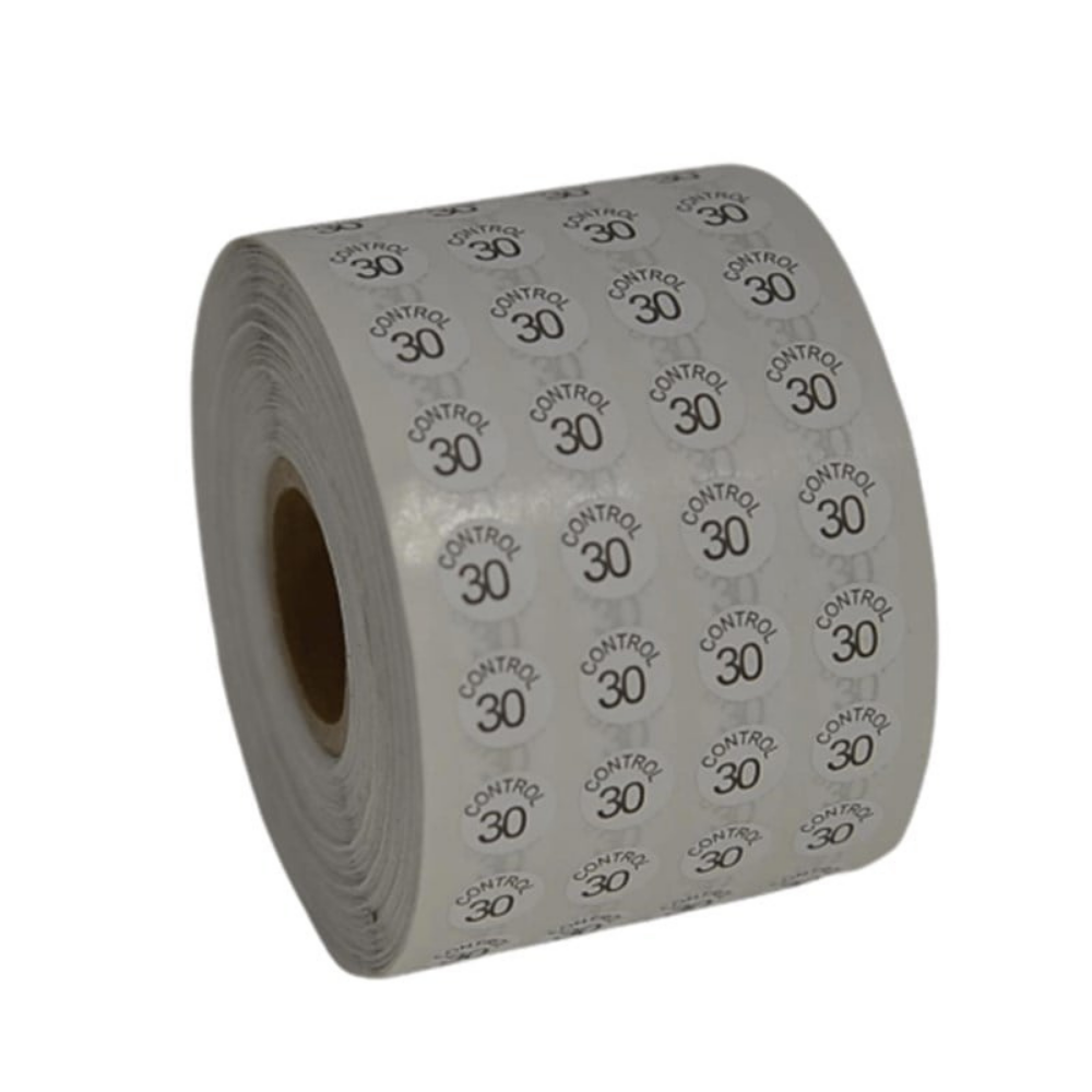 KONTROL ETİKETİ 30 NO (1 RULO 10.000 ADET)