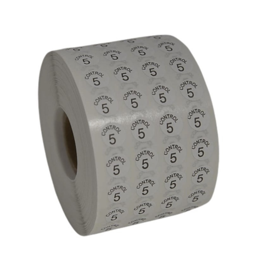 KONTROL ETİKETİ 5 NO (1 RULO 10.000 ADET)