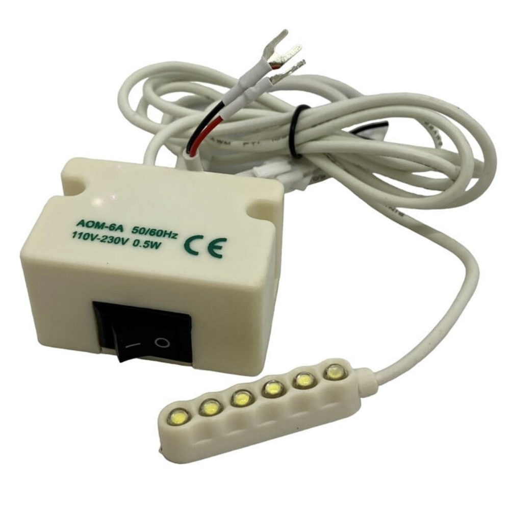 MAKİNA LAMBASI MIKNATISLI  (BEYAZ)