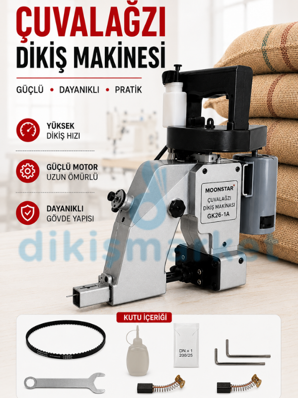 Moonstar GK-26-1A Çuvalağzı Dikiş Makinasi