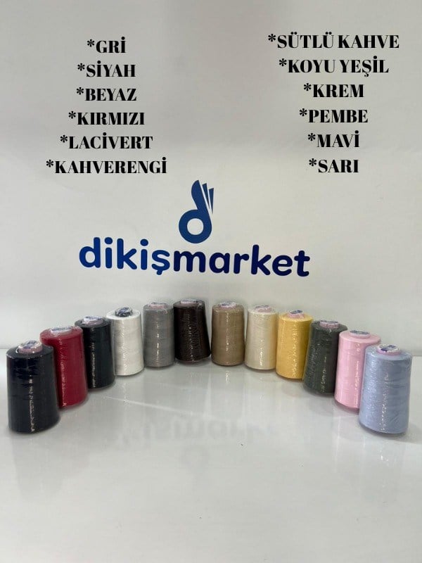 Oltalı 120 Numara 12li Dikiş İpi Seti