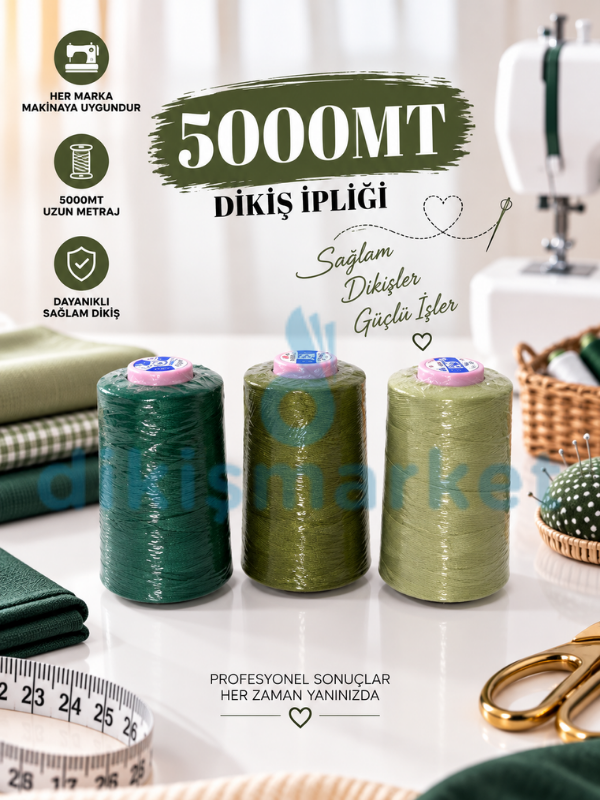 Oltalı 120 Numara 3'lü Yeşilli Set