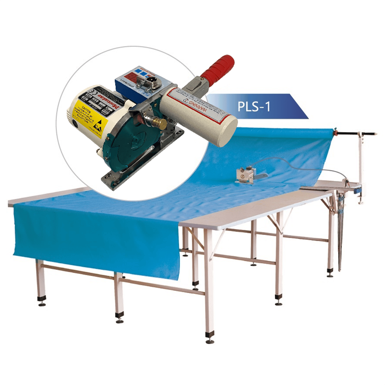 PASTAL BAŞI KESİM MAKİNESİ MANUEL 2.6 MT/ PLS-1A