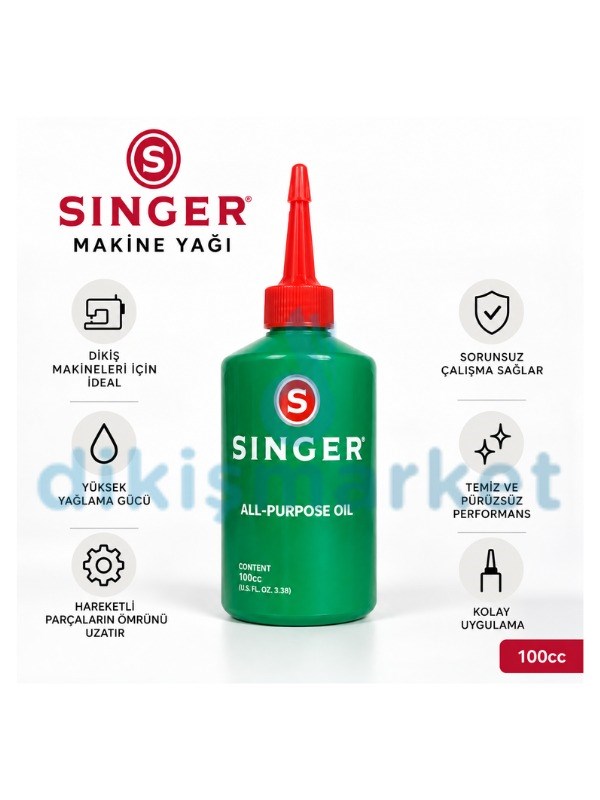 Singer Çok Amaçlı Yağ 100cc