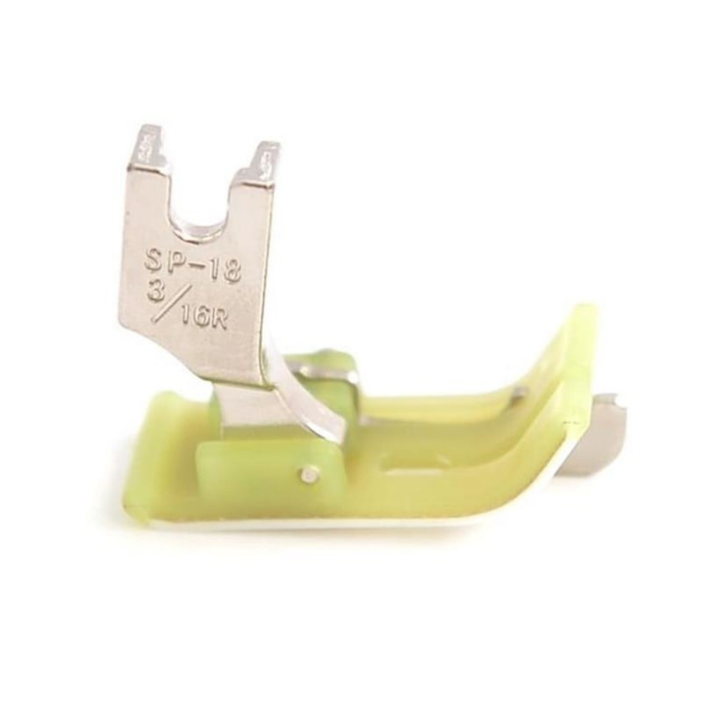 TM DÜZ MAKİNE ÇİMALI PLASTİK TEFLON SAĞ AYAK 4.8 MM / TSP-18R  3/16