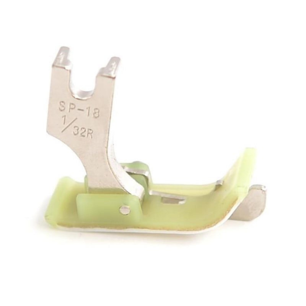 TM DÜZ MAKİNE ÇİMALI PLASTİK TEFLON SAĞ AYAK 0.8 MM / TSP-18R  1/32