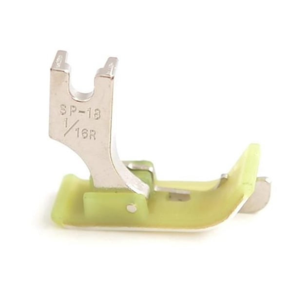 TM DÜZ MAKİNE ÇİMALI PLASTİK TEFLON SAĞ AYAK 1.6 MM / TSP-18R  1/16