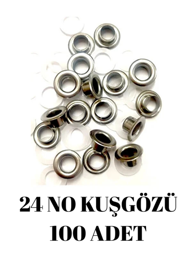 24 NO KUŞGÖZÜ NİKEL 100 TAKIM
