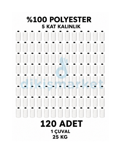 5 KAT ÇUVAL İPİ 120 ADET