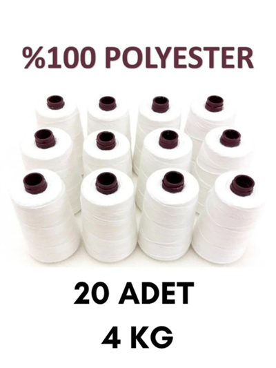 Çuvalağzı İpi Tek Kat 20 Adet 4 kg