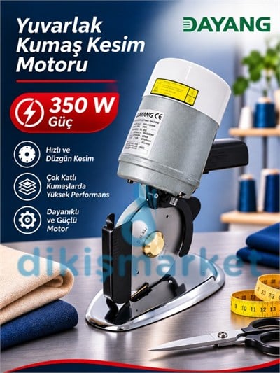 Dayang Yuvarlak Kumaş Kesim Motoru RSDK-125