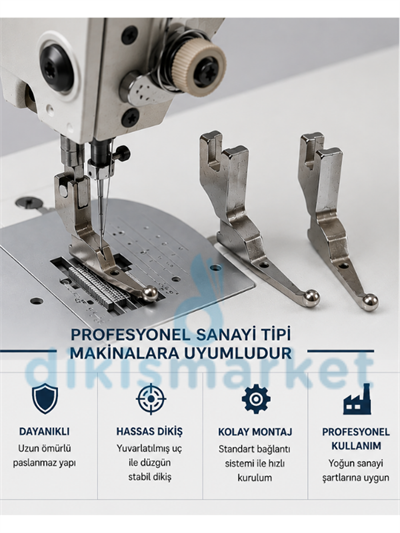 Düz Makina Boncuk Ayak
