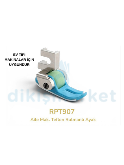 Ev Tipi Dikiş Makinası Rulmanlı Teflon Ayak