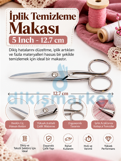 İplik Kesme Makası 5 inç