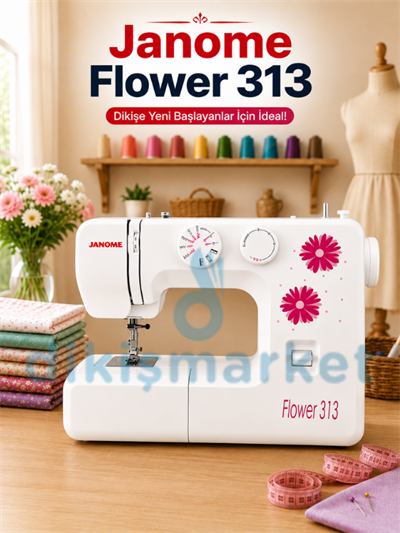Janome 313 Flower Dikiş Makinası