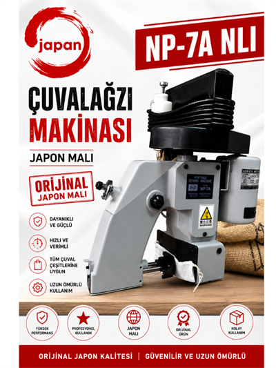 Newlong NP-7A NLİ Çuvalağzı Dikiş Makinasi