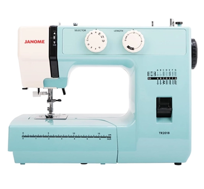 Tr2018 Dikiş Makinesi | Ev Tipi Dikiş Makinesi | Aile Tipi Dikiş Makinesi | 13 Değişik Dekoratif Dikiş | 5 mm Genişliğinde Zigzak | 4mm Dikiş Adım Ayarı | Komple Metal