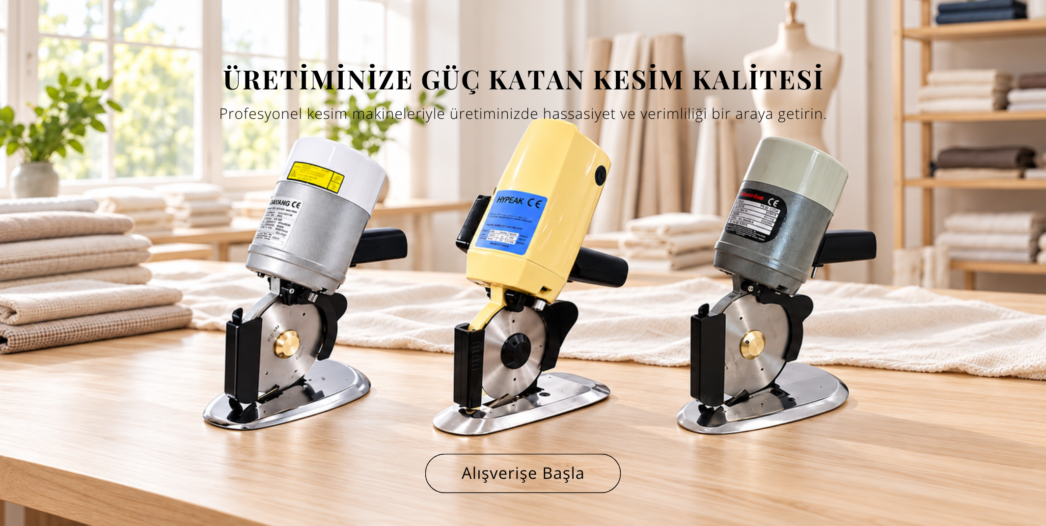 Kumaş Kesim Makineleri