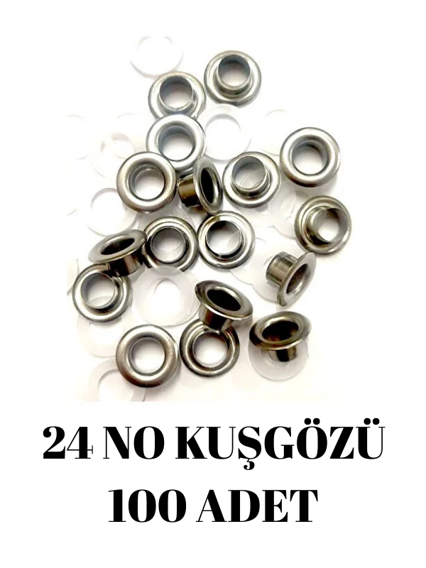 24 NO KUŞGÖZÜ NİKEL 100 TAKIM