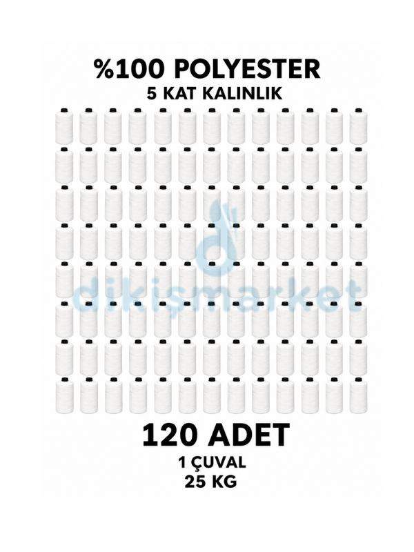 5 KAT ÇUVAL İPİ 120 ADET