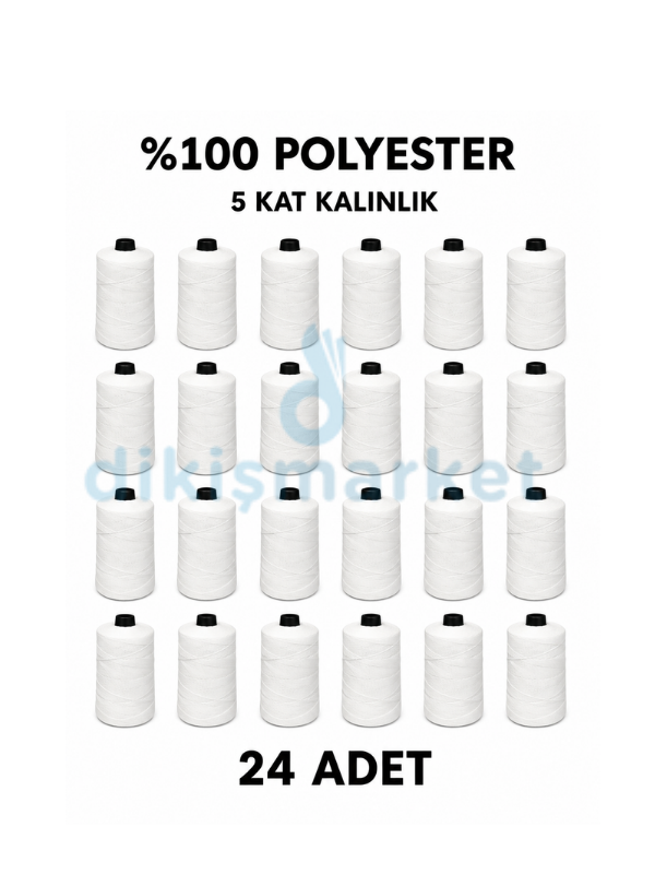5 KAT ÇUVAL İPİ 24 ADET