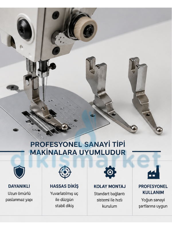 Düz Makina Boncuk Ayak