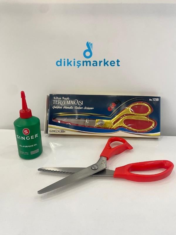 GOLD MAKAS/ SÜLFİLE MAKAS/ SİNGER YAĞ