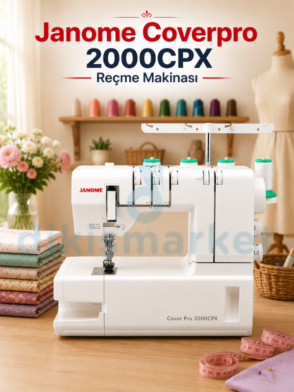 Janome Coverpro 2000CPX Reçme Makinası