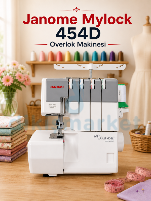 Janome Mylock 454D Overlok Makinesi