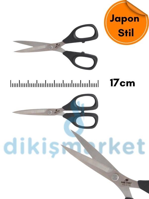 Japon Stili Plastik Saplı Çok Fonksiyonlu 6.5inç Makas / HS-9158 (6.5)