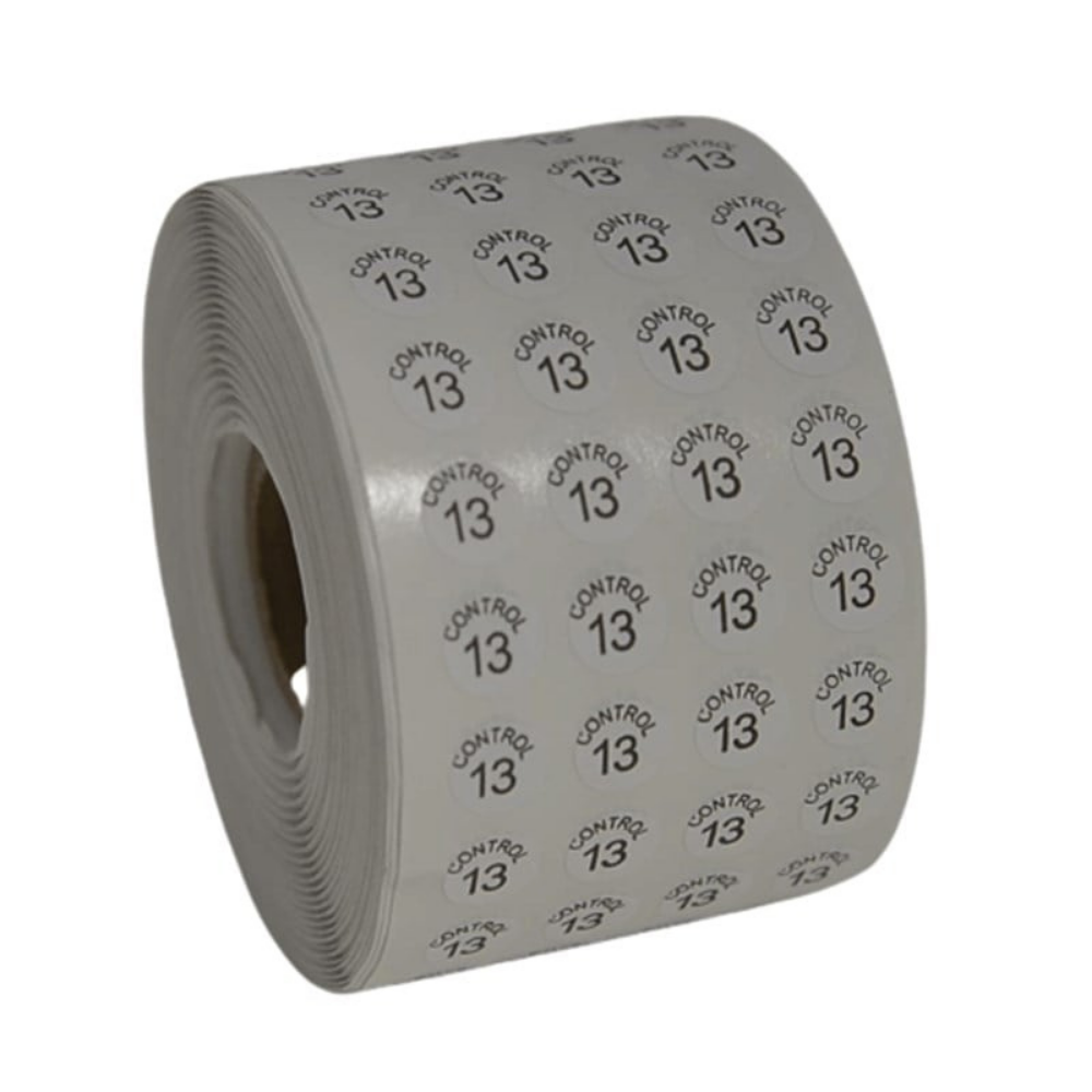 KONTROL ETİKETİ 13 NO (1 RULO 10.000 ADET)