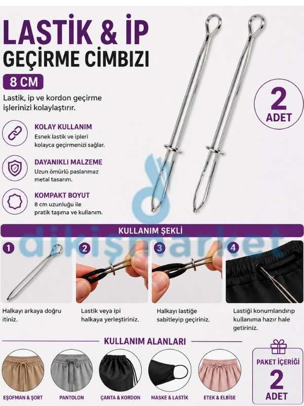 Lastik & İp Geçirme Cımbızı