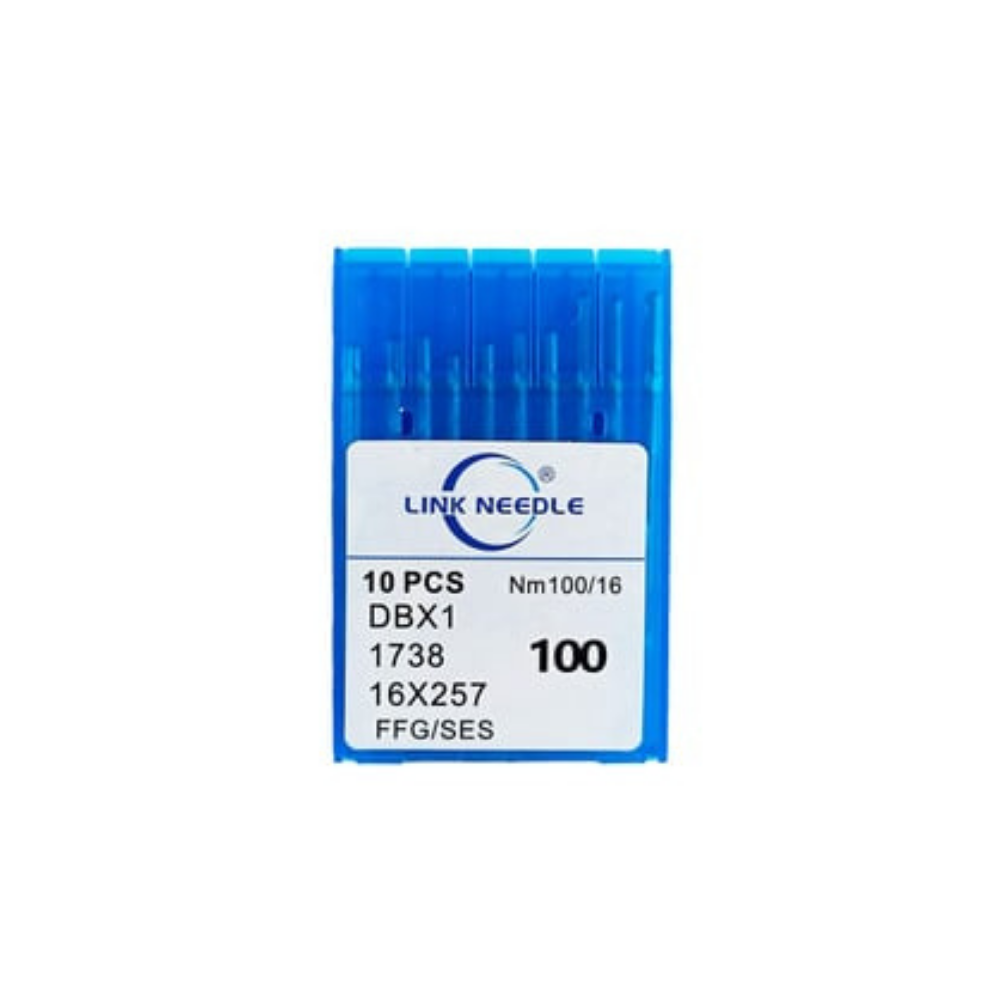 LİNK DBX1 DÜZ MAKİNA İĞNESİ 16 NO (10 ADET)