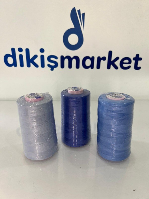 Oltalı 120 Numara 3'lü Mavili Set