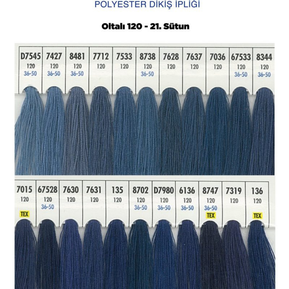 OLTALI 50 NO 21. SÜTUN