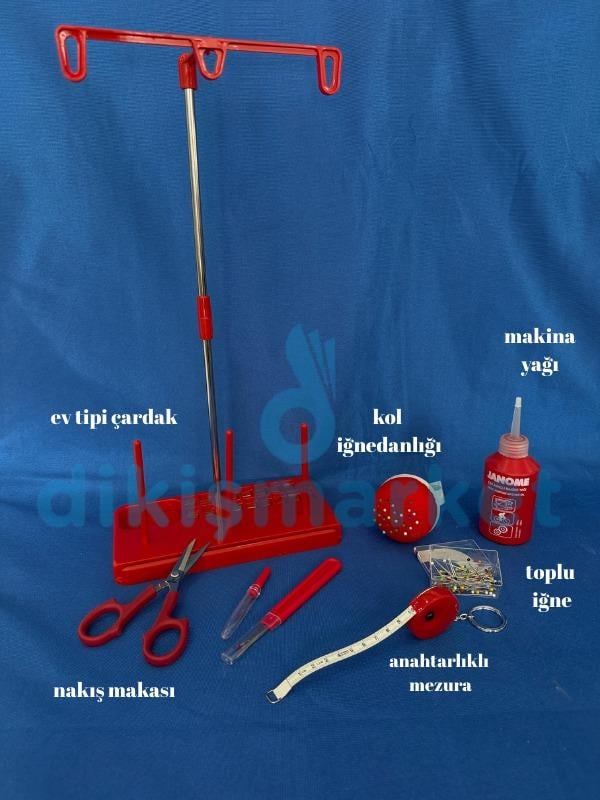 PRATİK DİKİŞ SETLERİ (KIRMIZI)