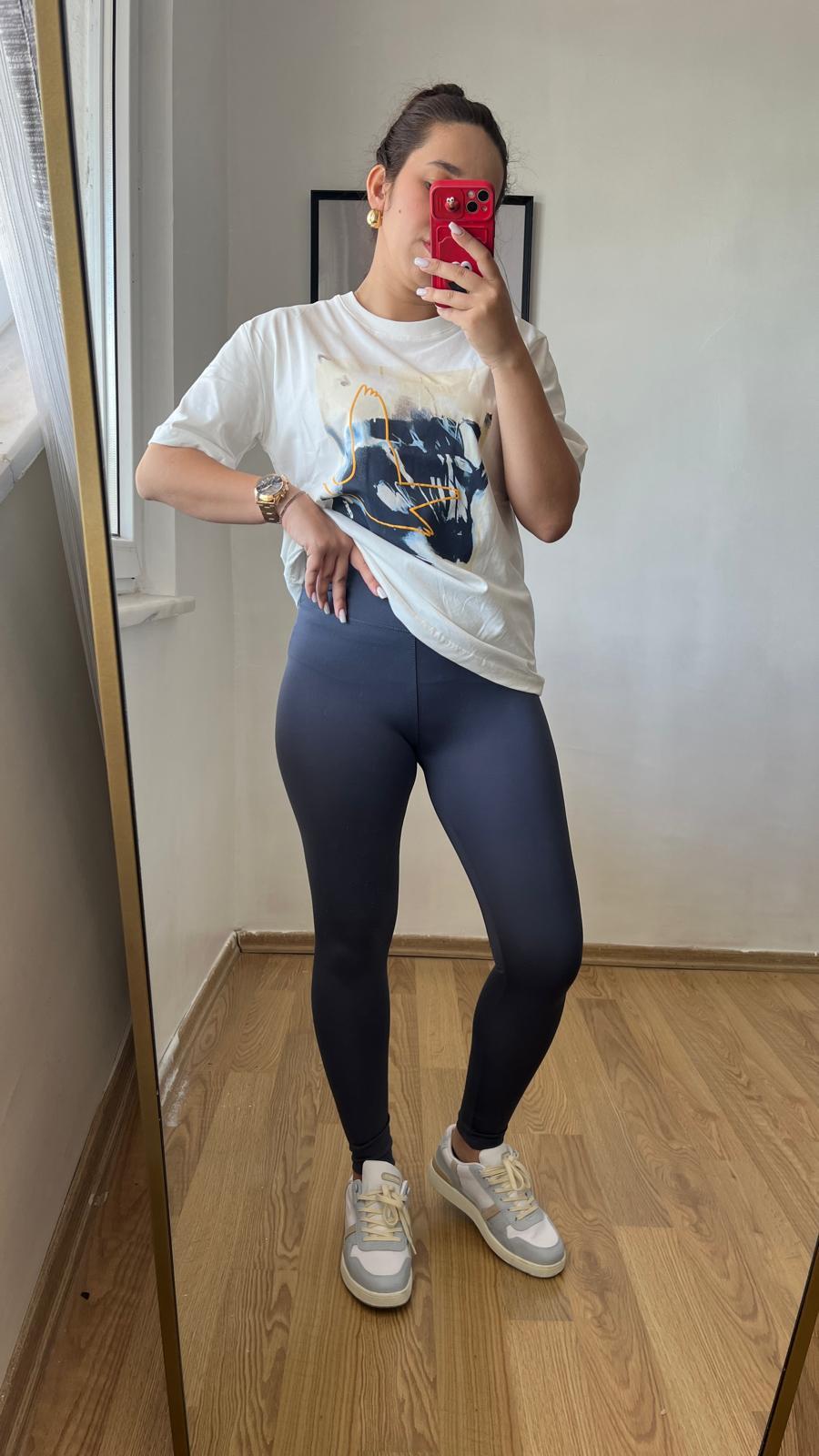 Oysh Şardonsuz Kadın Tayt