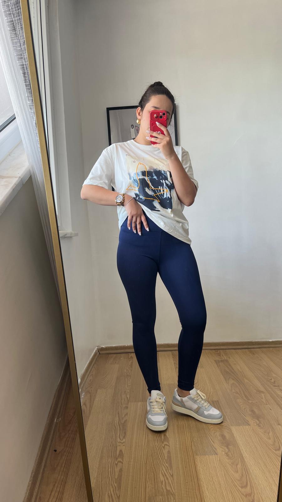 Oysh Şardonsuz Kadın Tayt