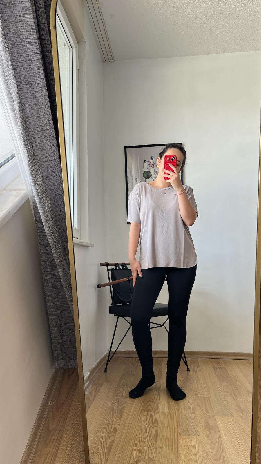 Oysh Şardonsuz Kadın Tayt