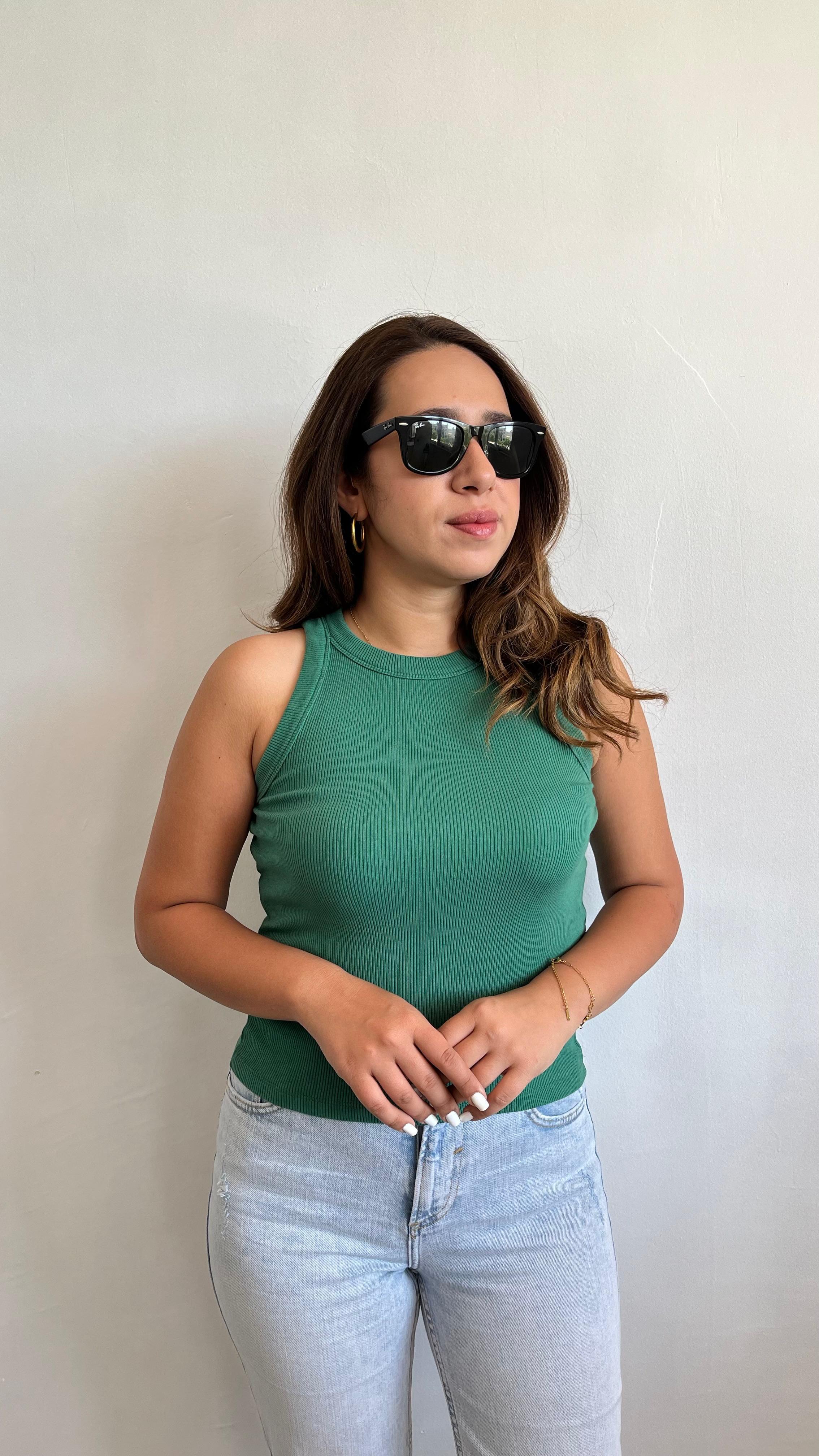 Yeşil Fitilli Basic Halter