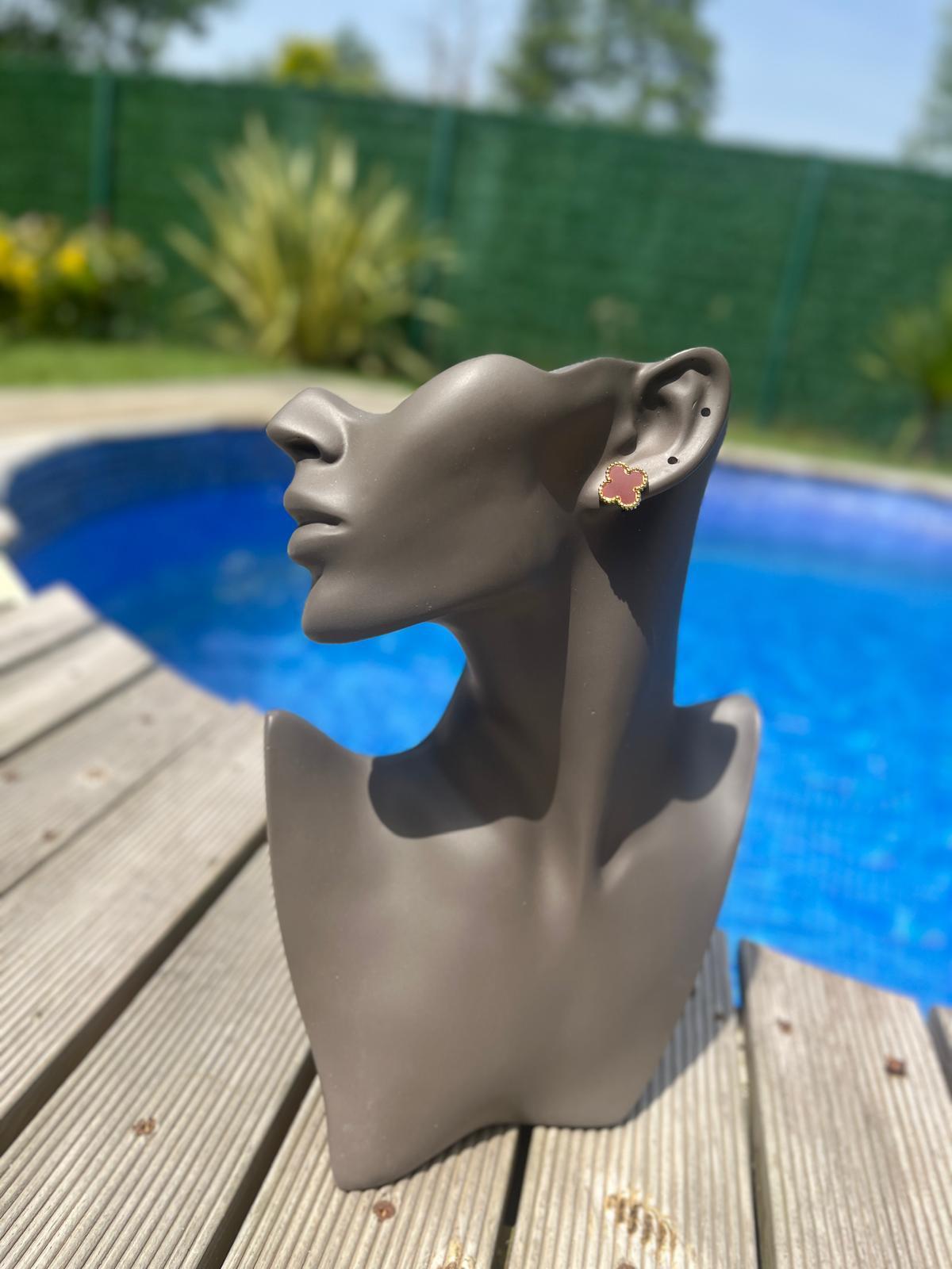 Yonca Model Kahve Küpe