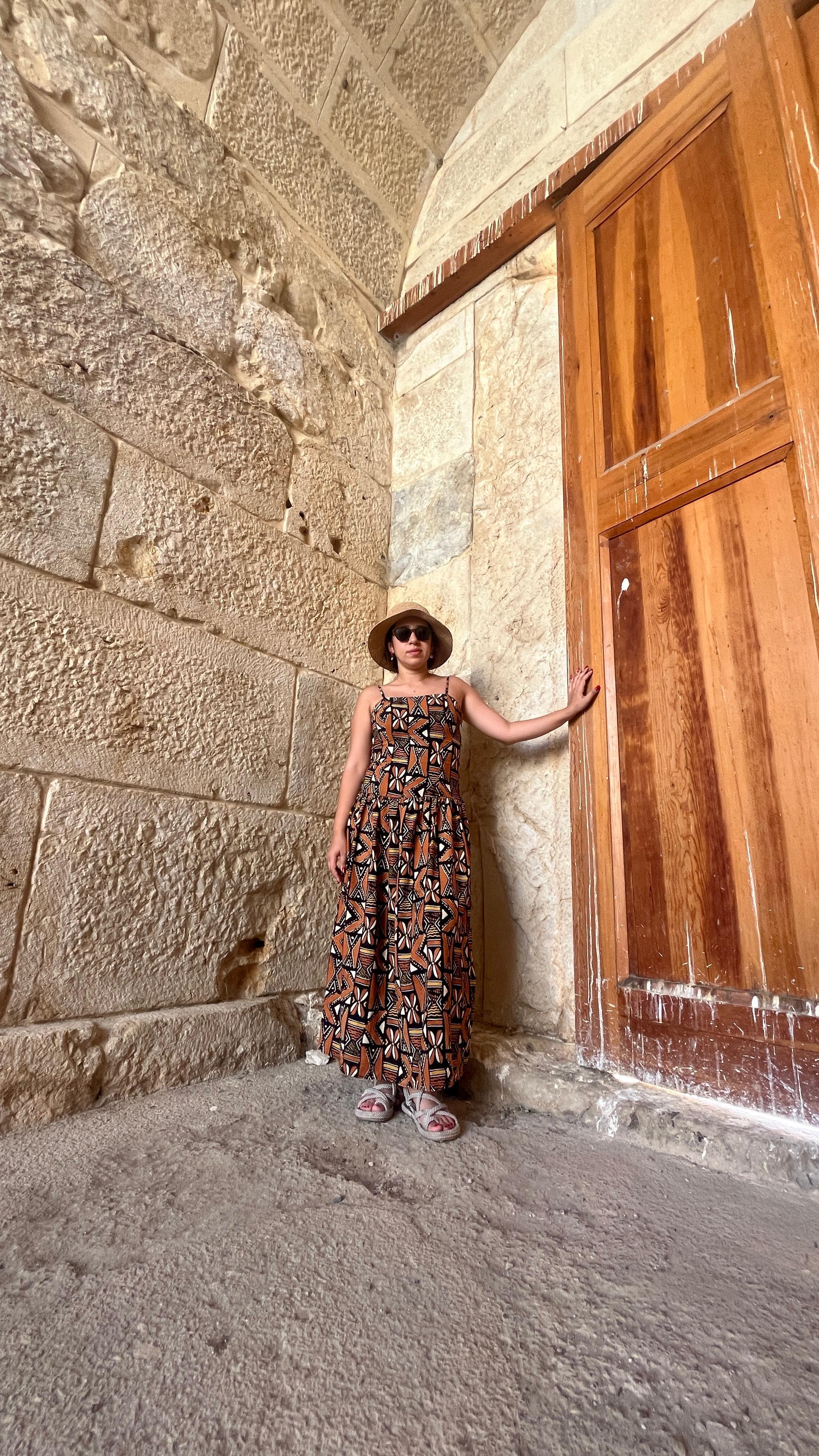 Etnik Desen Ayarlanabilir Askılı Elbise