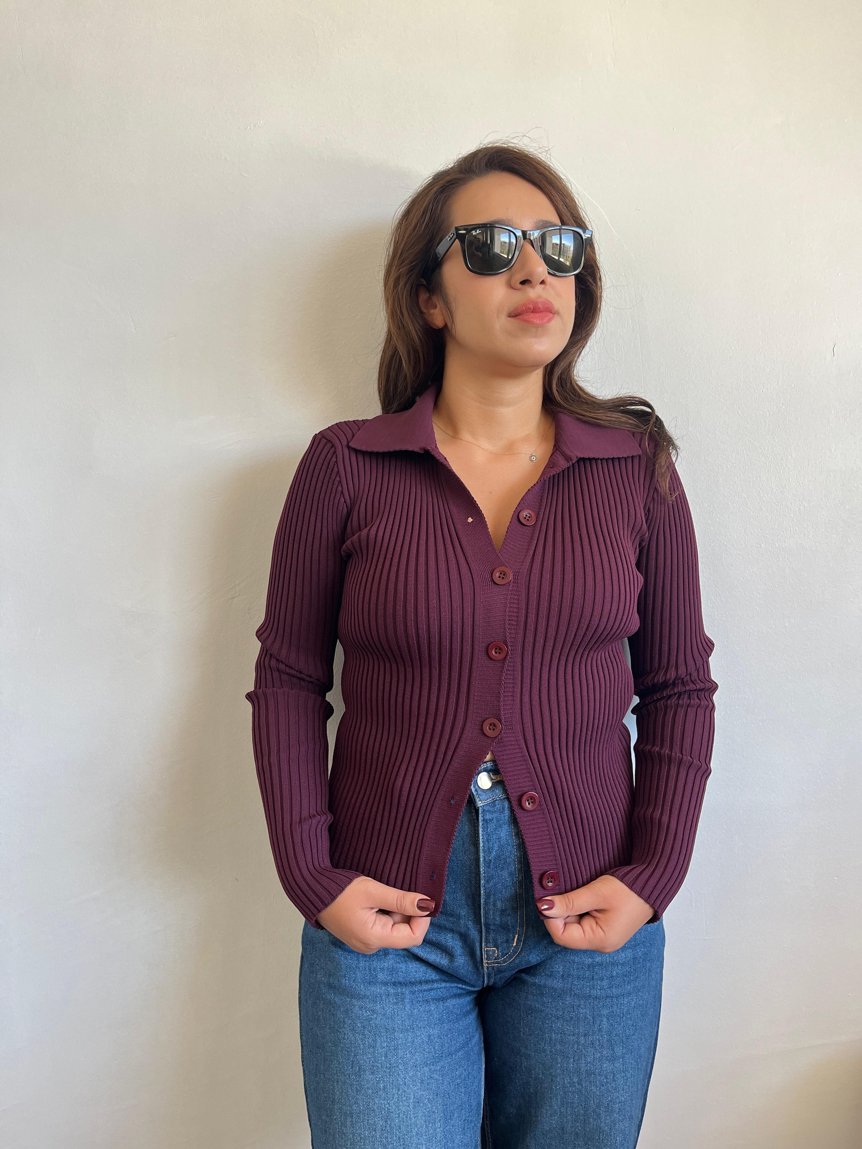 Fitilli Triko Hırka