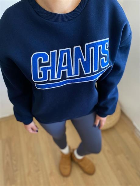 Kadın Giants Yazılı Sweatshirt