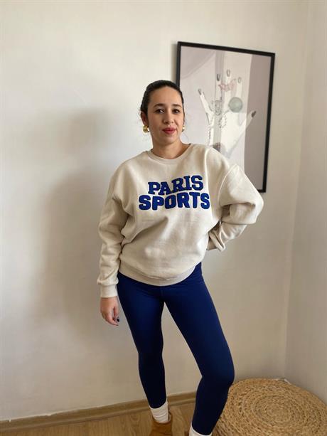 Kadın Paris Yazılı Sweatshirt · 6