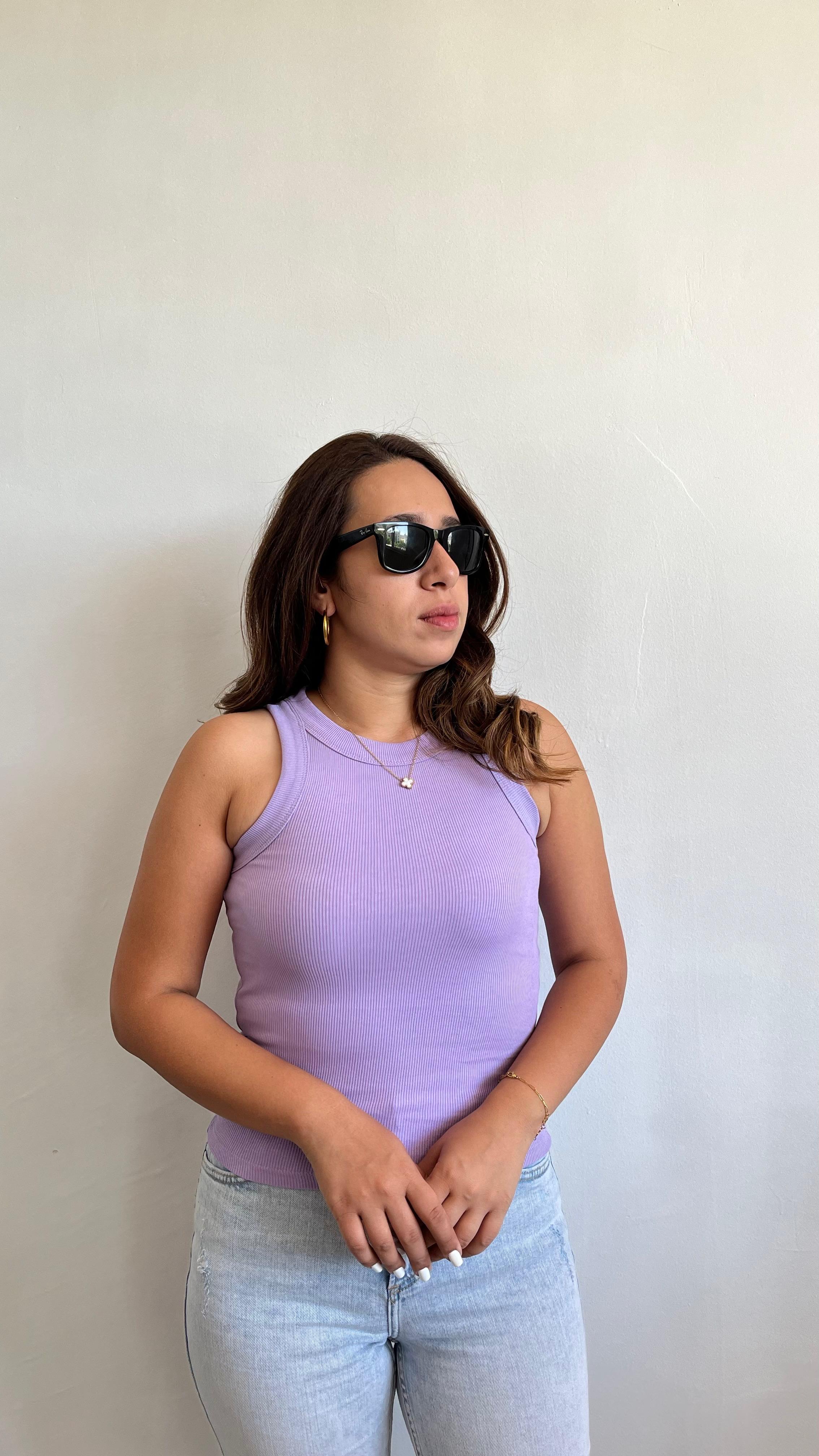 Lila Fitilli Basic Halter