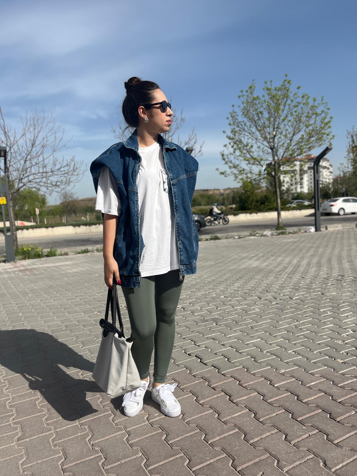 Şardonsuz Kadın Tayt · 3